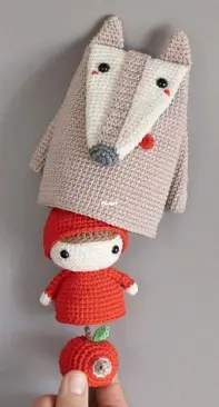 Lalylala - Lydia Tresselt - Little Red Riding Hood Nesting Toy