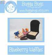 Bugga Bugs Blueberry Waffles PDF Pattern