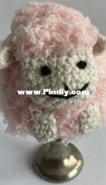 Miss / Mrs Hooked - Carla Bron - Sheep Egg Warmer - Schaapje eierwarmer - Dutch - Free