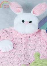 Annies crafts -Cynthia Harris - Blanket Buddies Rabbit - Free