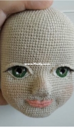 Kukli Nadi - Nadezhda - Doll Face Decoration - Надежда - Оформление лица куклы - Russian