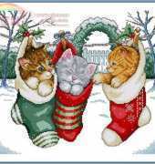 Design Works 5979 Cozy Kittens