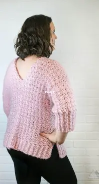 Winding Road Crochet - Lindsey Dale - Sweetheart Sweater - Free