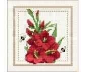 Ellen Maurer Stroh EMS - Flower of the Month - August - Gladiolus PCS