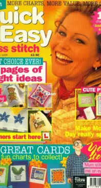 Quick and Easy Cross Stitch - Issue 6 - March 1996