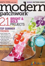 Quilting Arts Magazine-Modern Patchwork-Summer-2016