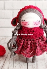 Crochet Confetti Shop - Irina Moilova - Little Sheep Doll