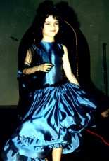 Blue Rose Dress
