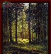 Cross Stitch Collectibles IS-04 - Coniferous Forest