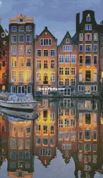 Artecy Cross Stitch - Amsterdam Reflections