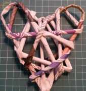 Heart wicker paper