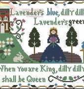 Little House Needleworks LHN 070 Lavender's Blue PCS + XSD