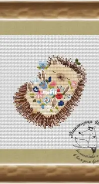 Hedgehog-Happiness Small Things by Victoria Ivchenko / Viktoriya Ivchenko