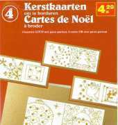 Lanarte 90168 Kerstkaarten om te borduren Cartes de Noel