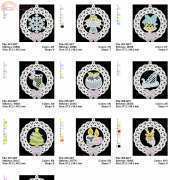 AP 661A FSL Christmas Ornaments 6 - ME