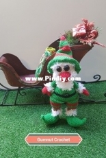 Gumnut Crochet Designs from Aus - Garden Father Christmas - Free