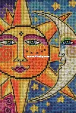 Mill Hill - Laurel Burch LB14-1811 Sister Sun, Brother Moon XSD