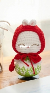 Kaia Crochet - Kaia Han - Adai Li - Miss Rabbit Red Hat