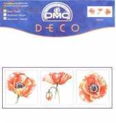 DMC BK874 POPPY TRIO CLOSE_UP