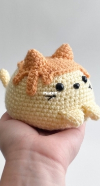 Cute Cuddles Crochet - Chloe Peters - Pudding cat - English