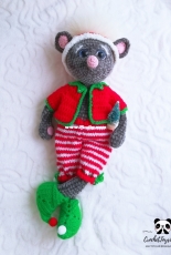 Crochet Toys and Hats - Tatiana / Tatyana Erofeeva - Christmas Mouse - Russian - Free