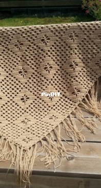 crochet scarf