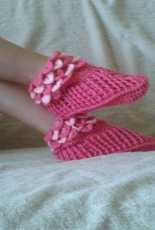 crochet slippers