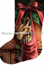 HAED HAEANSLEFT 1231 Stocking Magical Arrival By Anne Stokes XSD
