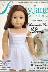 Liberty Jane Clothing - Boomerit Falls Dress for 18" Dolls