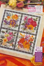 A Flower For All Seasons by Sheila Hudson from Cross Stitcher 104 XSD