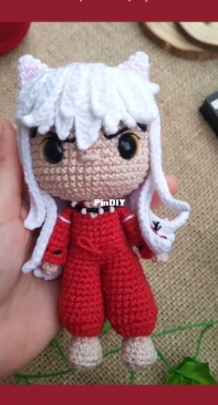 Bosquegurumi - Paola Fajonni - Inuyasha - Portuguese