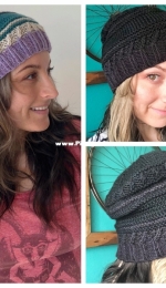 Metallic Twist Hat by Bex Knitty Design