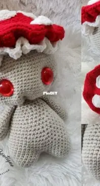 MTP Designs - Madd Tea Party Boutique - Lizzie Livett-Buchanan - Maggick the Mushroom