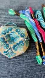 Biscornu by Abbey Lane Designs