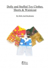 Dolls and Daydreams Dolly Stuffed Toy Clothes Shorts & Waistcoat