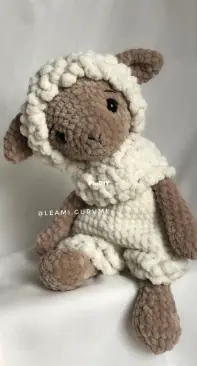 Leamigurumi - Haekelnundkuscheln - Lena Seibel - The little Lamb Curly