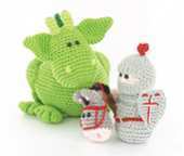 Woolytoons- Tessa Van Riet-Ernst- Dibbes the dragon