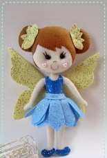 Carmela Caramella - fada Star/Fairy Star felt Pattern - Portuguese