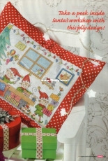 Santa's Helper (Santa's Workshop) By Lucie Heaton from Cross Stitch Crazy Issue 184 December 2013