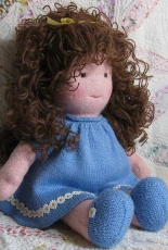 Felted Waldorf Doll by Lynn Matthies