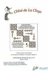 Chloe de la Claye 114-B - Sampler de Pénélope