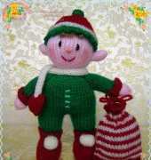 my work----knitting doll