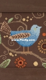 Mill Hill DM30-1811 Blue Bird by Debbie Mumm XSD