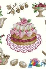 DMC Deco BK1089 The Big Cake with Roses XSD