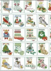 Bucilla 84293 Tiny Stockings Ornaments