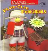 McCalls Plaid Clad Penguins