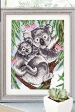 Cuddly Koalas by Amanda Butler from The World of Cross Stitching TWOCS 265