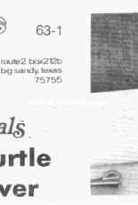 Annies Attic 63-1- Pottie Pals - Tommy Turtle Soap Cover