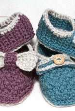 Speckled Frog Crochet- Cyprianne Nolan - Baby Brighton Moccasins