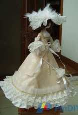 doll with bubble skirt